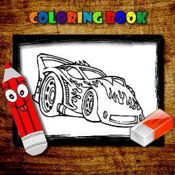 BTS Cars Coloring Book