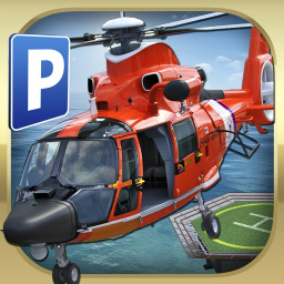 Helicopter Parking Simulator Game 3D