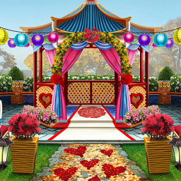 Mary Knots Garden Wedding Hidden Object