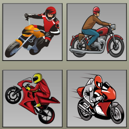 Racing Motorcycles Memory