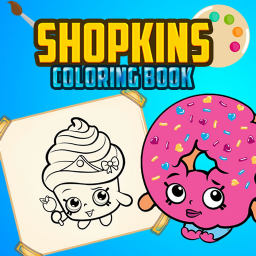 Shopkins Coloring Book