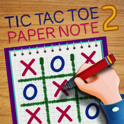 Tic Tac Toe Paper Note 2